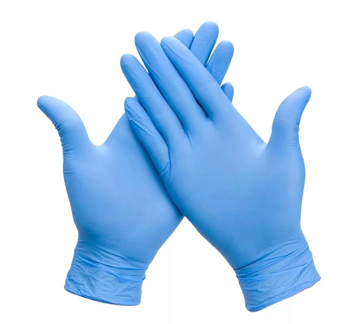 Перчатки нитриловые голубые/черные/розовые/белые, размер XS, S, M, L, XL