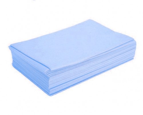 Простыни 70х200,В СЛОЖЕНИИ ГОЛУБЫЕ